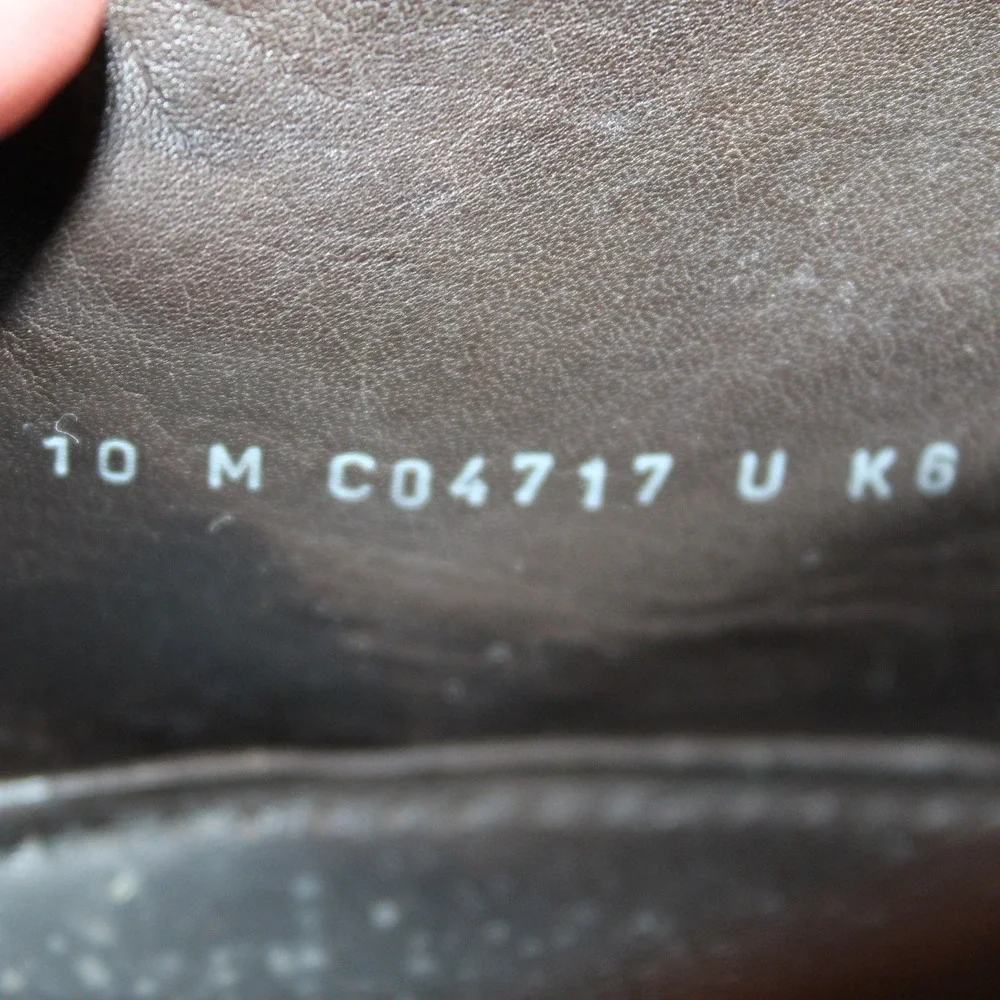 Cole Haan Mens Brown Leather Split Toe Derby Shoes C04717 Size 10 M - Picture 2 of 12